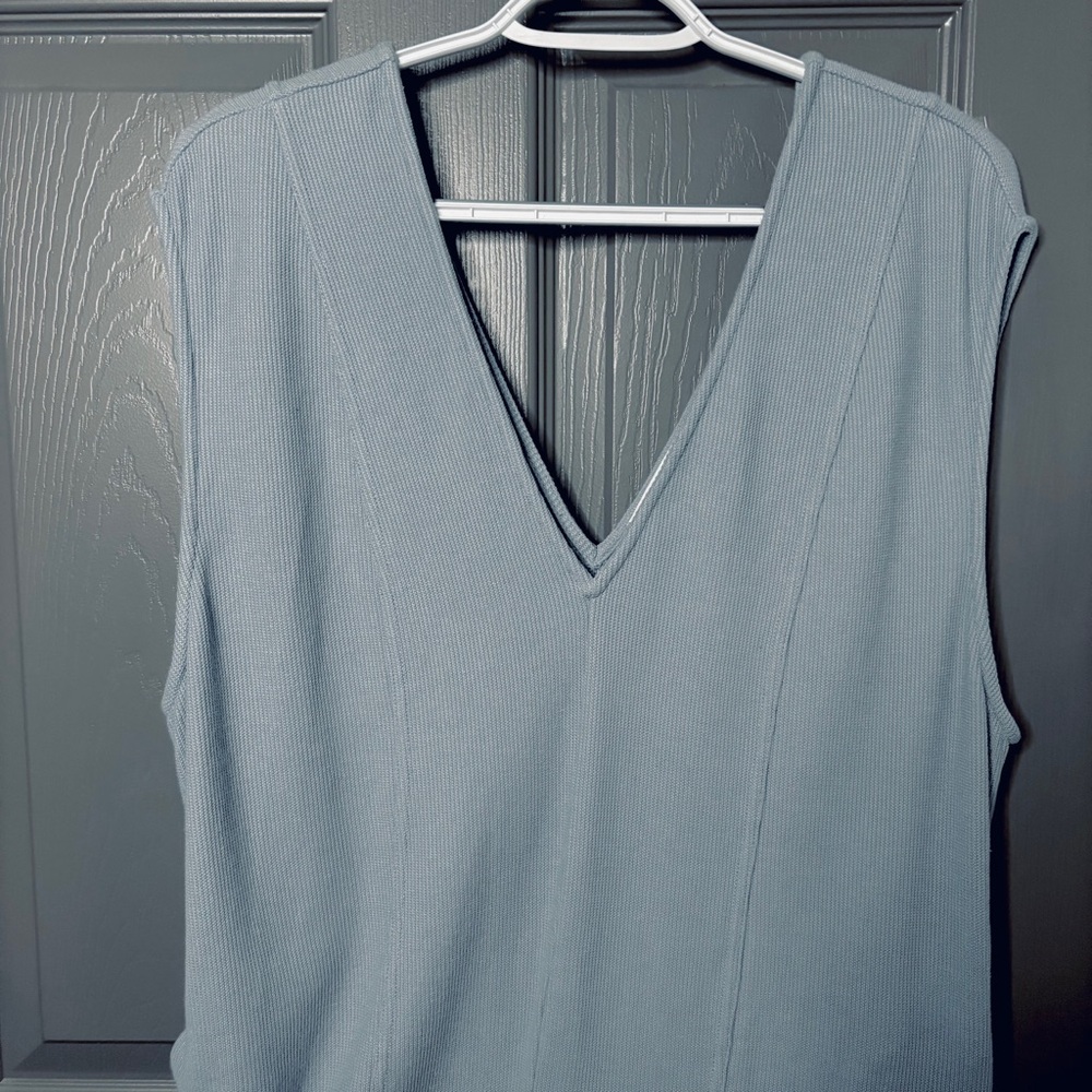 FREE PEOPLE BEACH | Avenue One-Piece Jumpsuit Cotton Oversized Wide Leg Size S - Picture 4 of 14